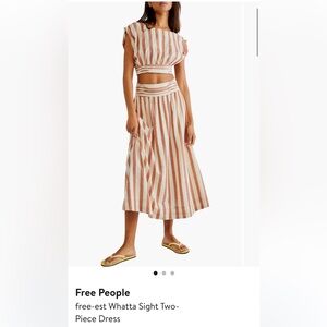 Free People Whatta sight 2 piece dress